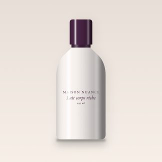 Lait corps riche à la vitamine E – Maison Nuance, flacon 250 ml