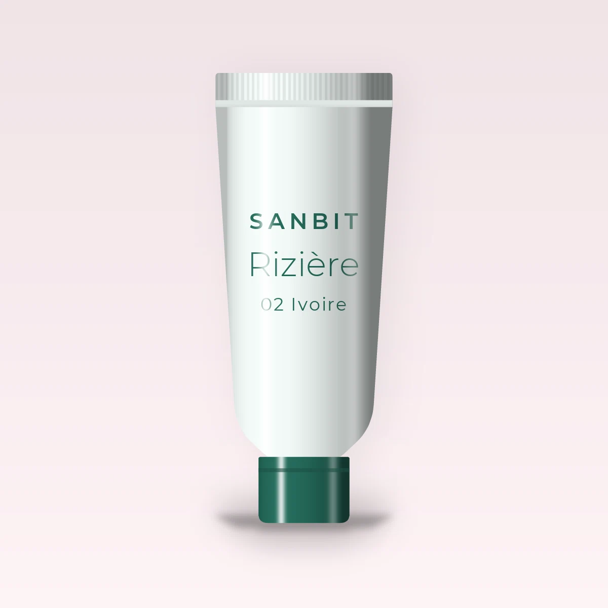 Correcteur léger Rizière – Sanbit, tube 8 ml, teinte 02 Ivoire