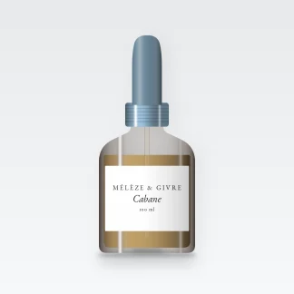 Huile capillaire nutrition intense Cabane – Mélèze & Givre, flacon compte-gouttes 100 ml