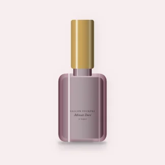 Vernis à ongles Minuit Doré à l'huile d'avocat – Balcon Pourpre, flacon 10 ml, teinte 37 Argent