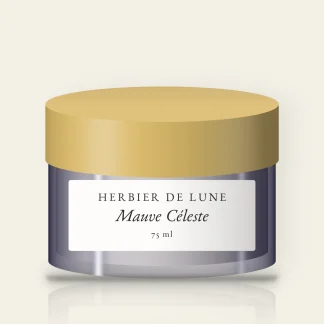 Crème hydratante Mauve Céleste à l'huile de framboise – Herbier de Lune, pot 75 ml