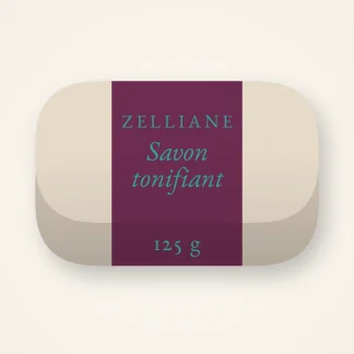 Savon tonifiant au café – Zelliane, pain 125 g