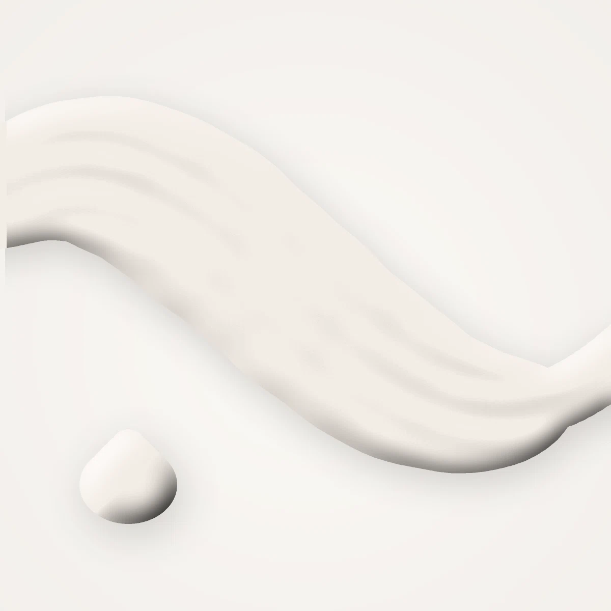 Crème mains et ongles barrière à l'huile de coco – Fjeldlys, aperçu de la texture