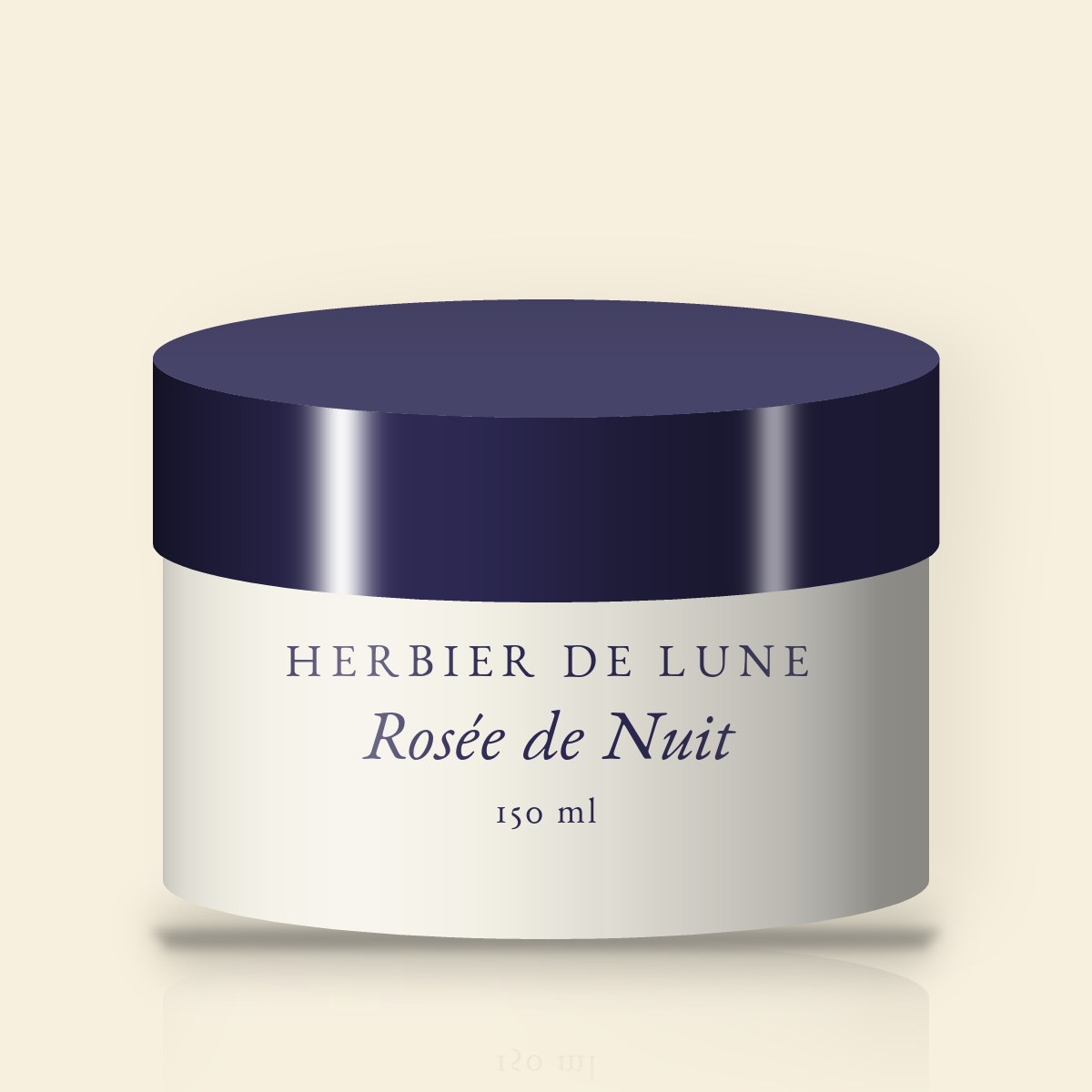 Masque capillaire Rosée de Nuit aux protéines de riz – Herbier de Lune, pot 150 ml