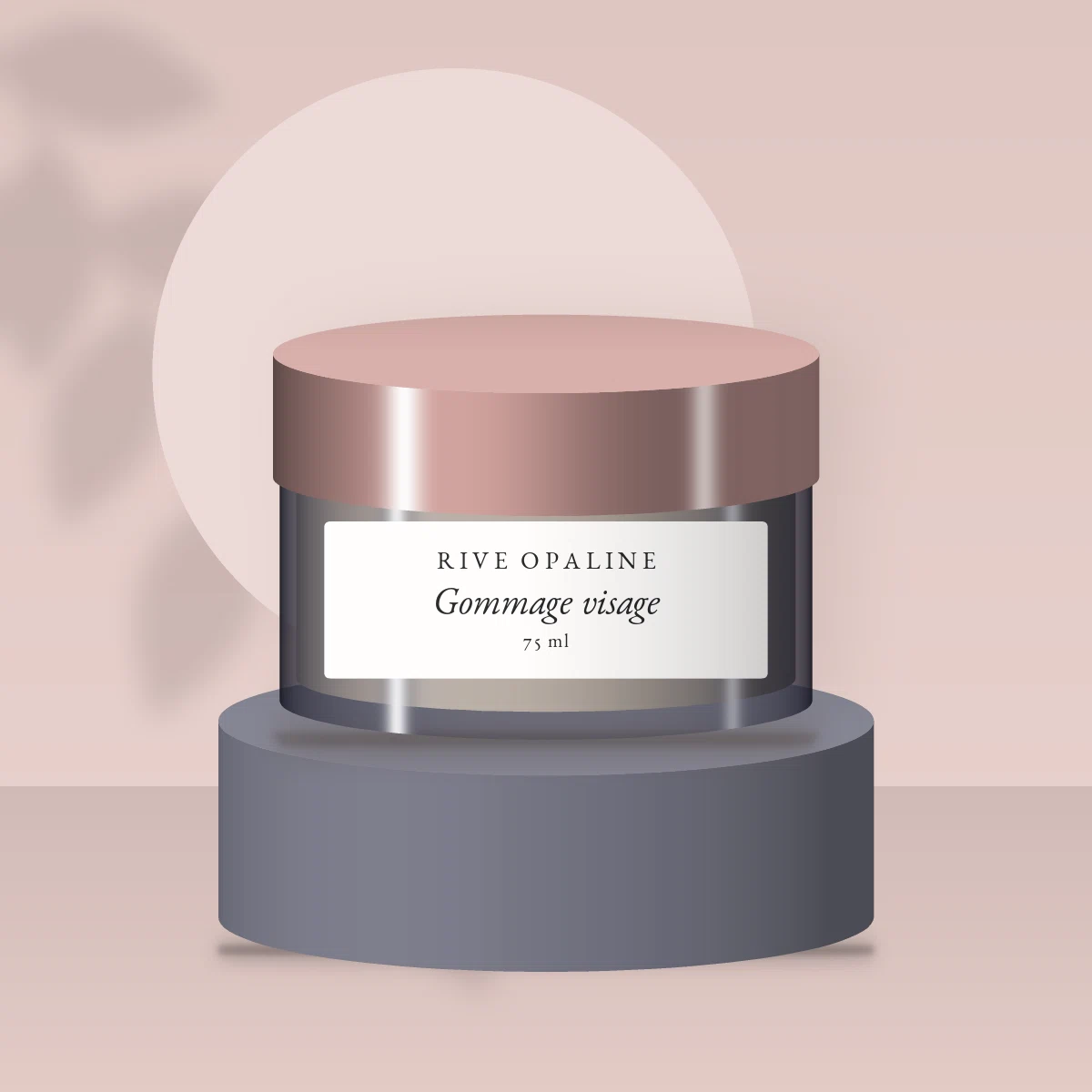 Gommage visage micro-exfoliant à la poudre de bambou – Rive Opaline, photo d'ambiance