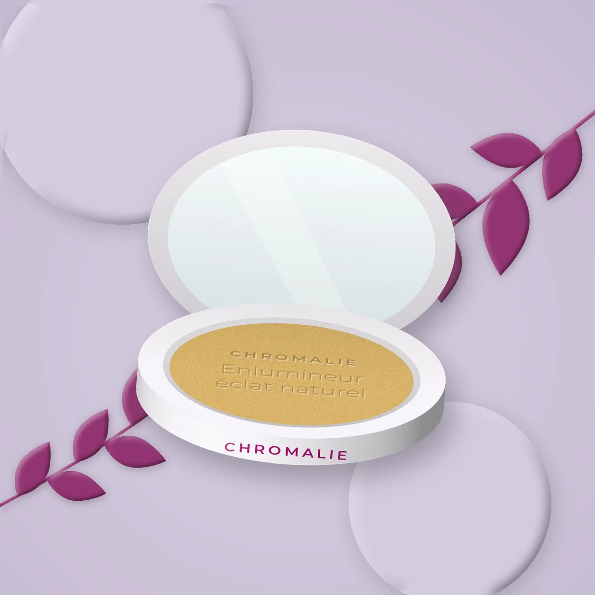 Enlumineur éclat naturel au beurre de karité – Chromalie, photo d'ambiance