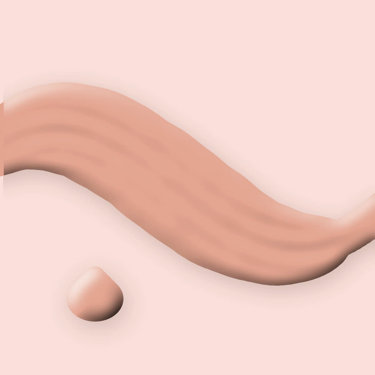 Gloss Forêt Blanche à l'huile de rose musquée – Yukimori, aperçu de la teinte 02 Nude pêche
