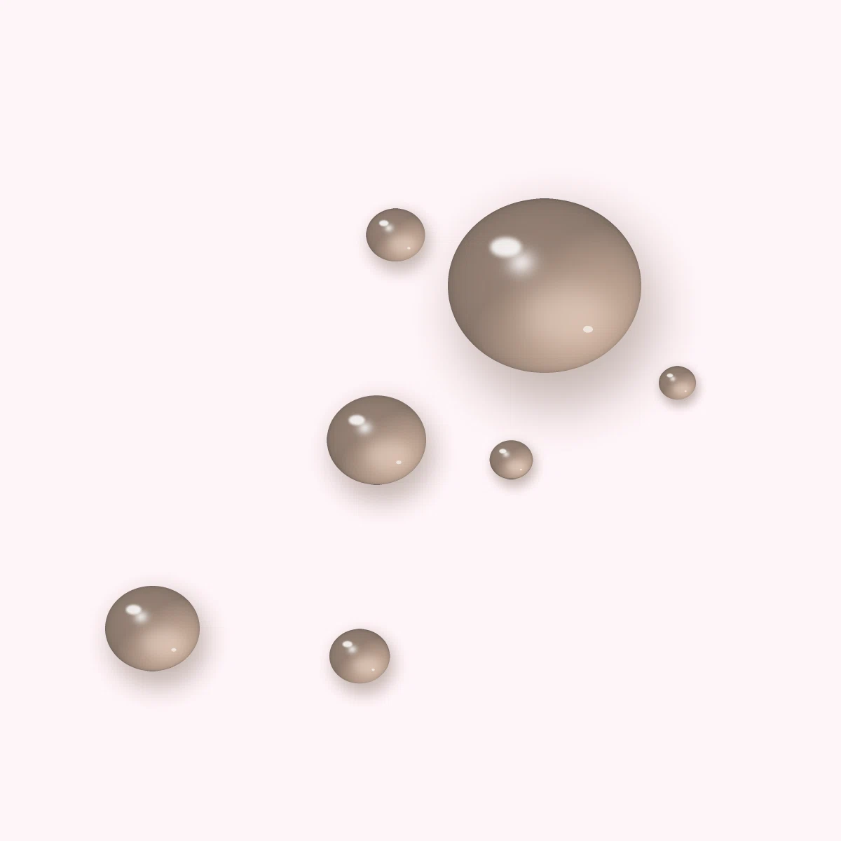 Fond de teint Pêche Douce à l'huile de jojoba – Sopoong, aperçu de la teinte 05 Beige clair rosé
