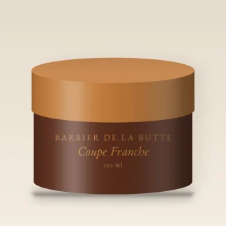 Masque capillaire Coupe Franche à l'huile de macadamia – Barbier de la Butte, pot 150 ml
