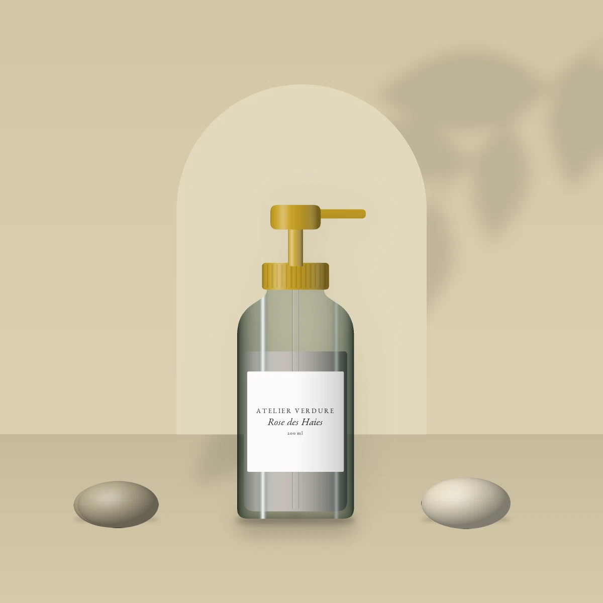 Rose des Haies nettoyant visage tout-en-un – Atelier Verdure, photo d'ambiance