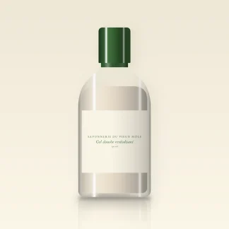 Gel douche et bain revitalisant à l'huile d'argan – Savonnerie du Vieux Môle, flacon 250 ml