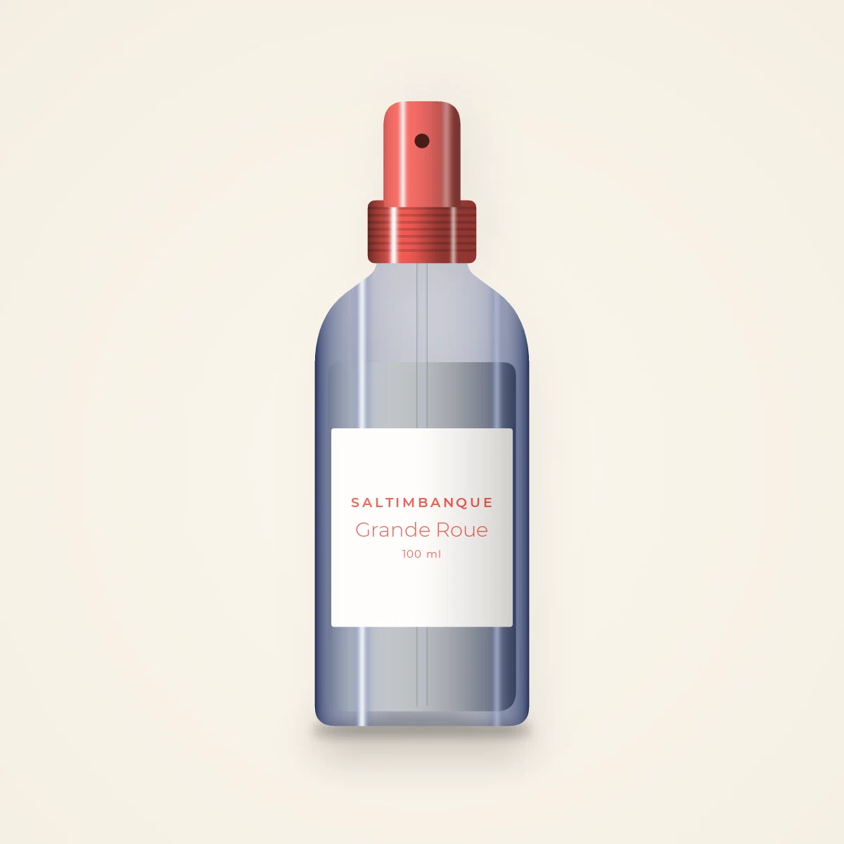 Brume Grande Roue revigorante à la fleur d'oranger – Saltimbanque, flacon spray 100 ml