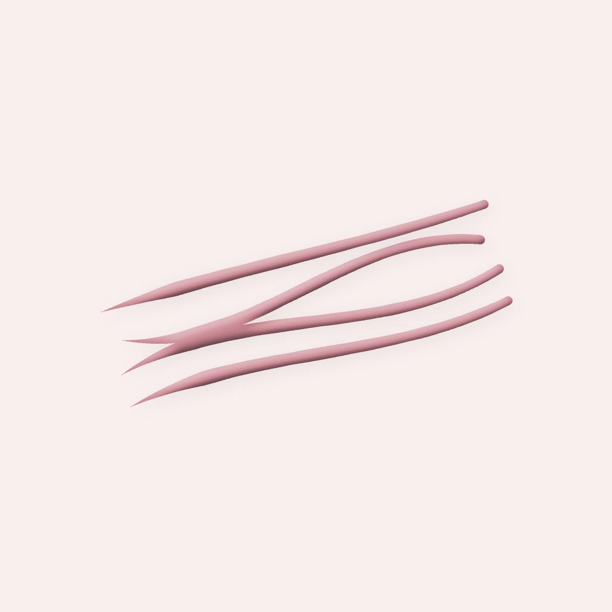 Crayon à lèvres longue tenue à l'huile de camélia – Rive Opaline, aperçu de la teinte 04 Rose poudré