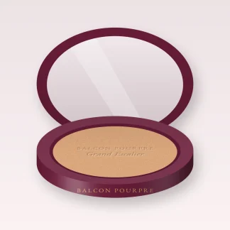 Terre de soleil Grand Escalier longue tenue – Balcon Pourpre, boîtier 10 g, teinte 01 Hâle léger