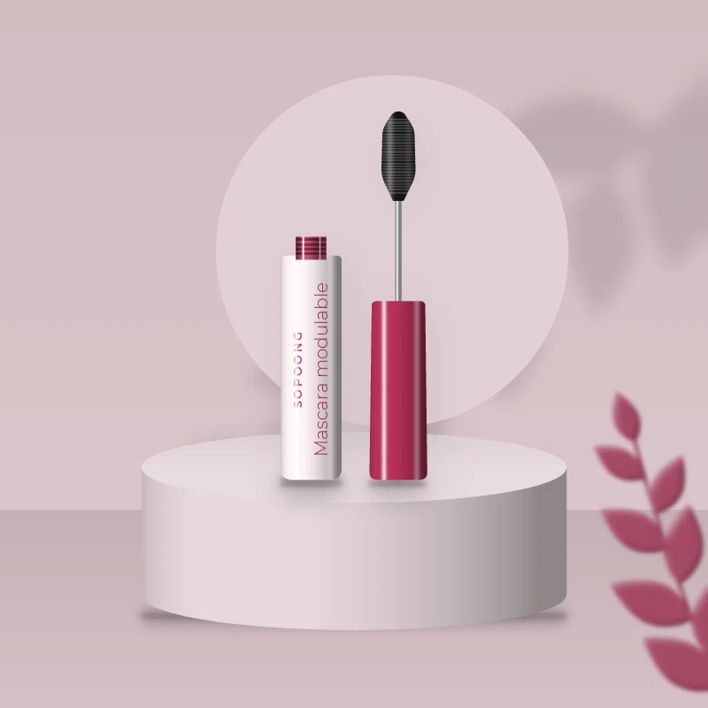 Mascara modulable à l'huile d'argan – Sopoong, photo d'ambiance