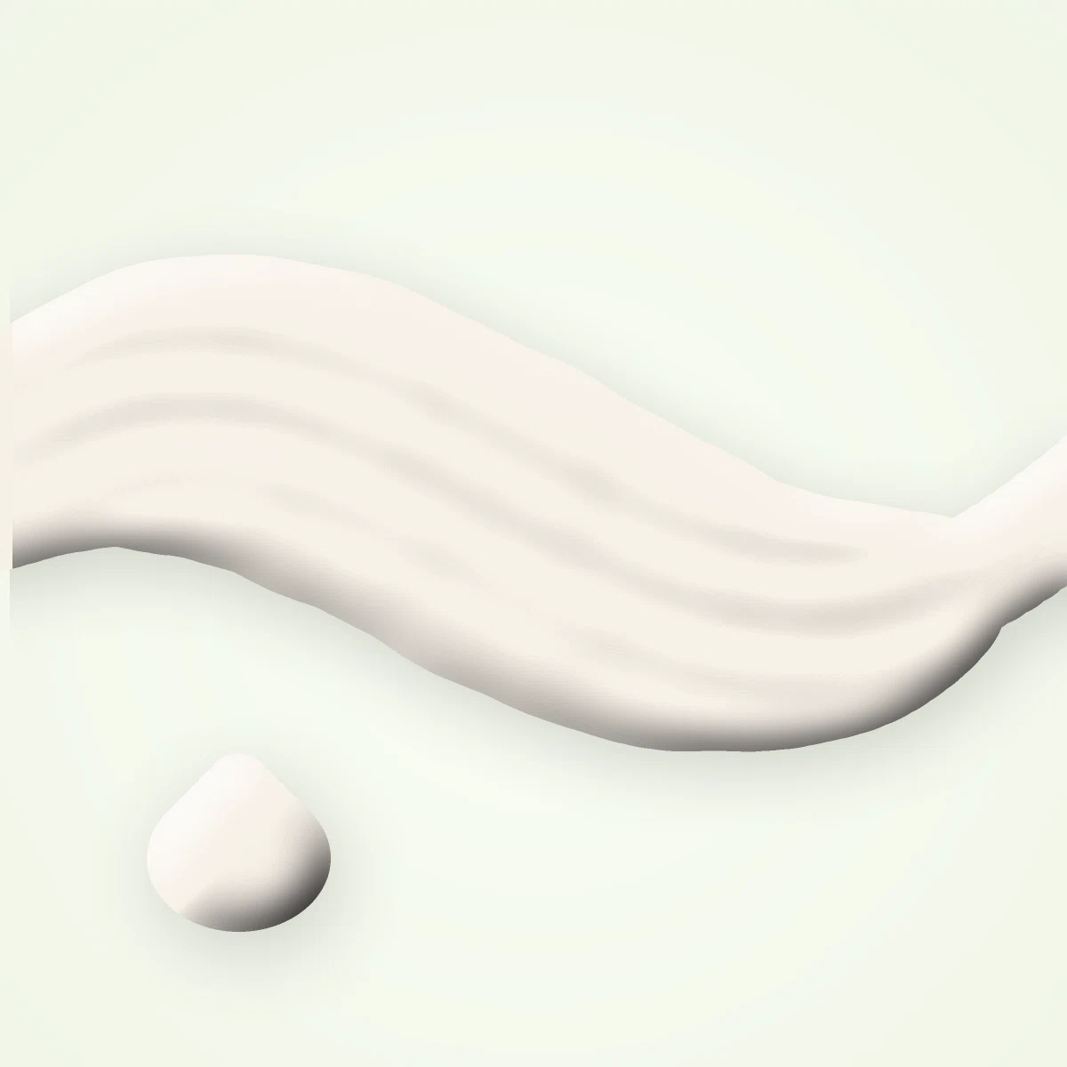 Après-shampooing extra-doux Menthe Vive – Fraîcheline, aperçu de la texture