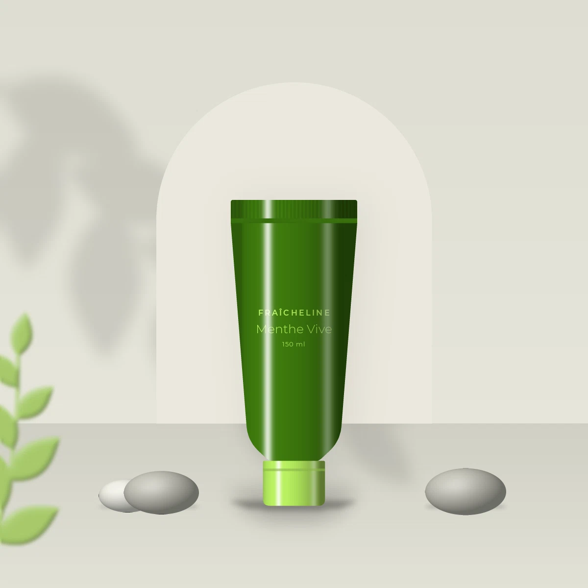 Après-shampooing extra-doux Menthe Vive – Fraîcheline, photo d'ambiance