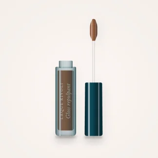 Gloss repulpant à la fleur de cerisier – Laque Rivoli, flacon applicateur 8 ml, teinte 12 Brun doré