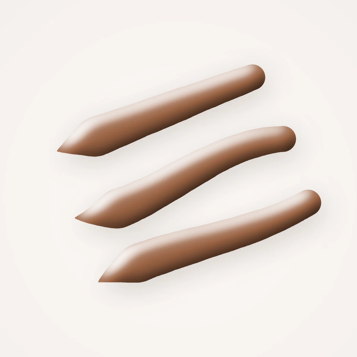 Gloss repulpant à la fleur de cerisier – Laque Rivoli, aperçu de la teinte 12 Brun doré