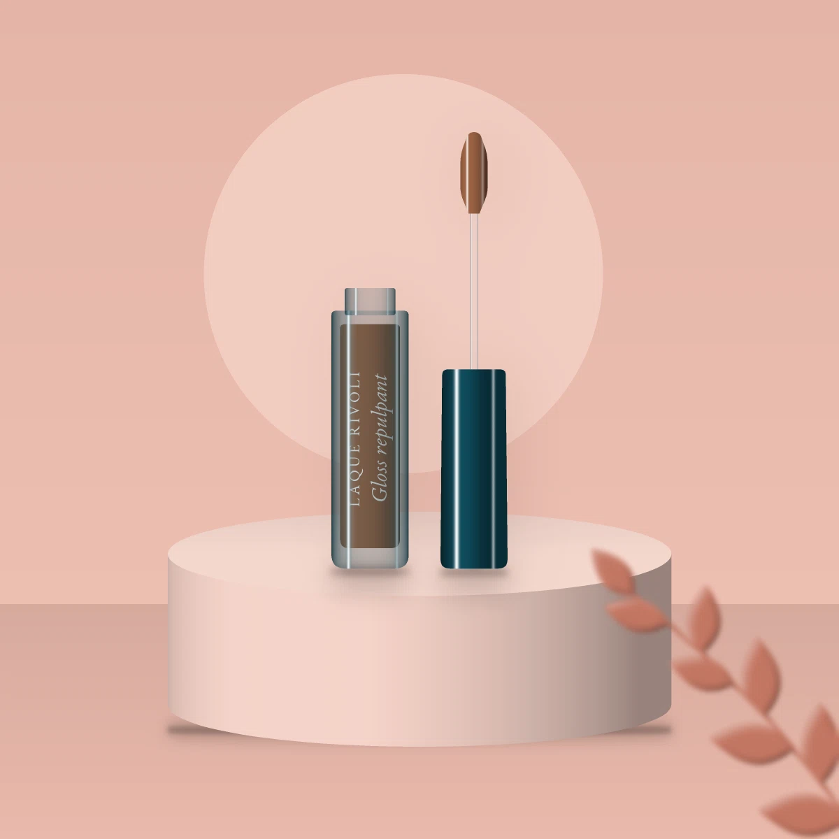 Gloss repulpant à la fleur de cerisier – Laque Rivoli, photo d'ambiance