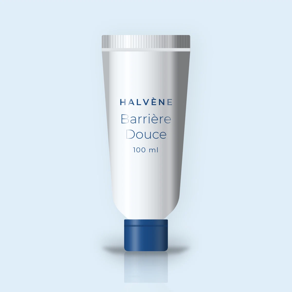 Masque visage Barrière Douce au panthénol – Halvène, tube 100 ml