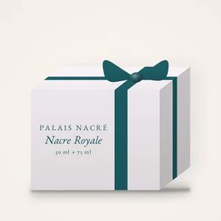 Coffret Nacre Royale à la pivoine – Palais Nacré, 50 ml + 75 ml