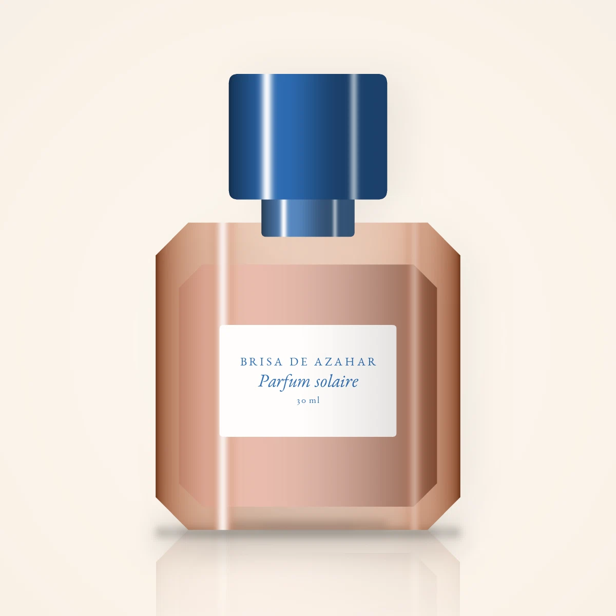 Parfum solaire à la framboise – Brisa de Azahar, flacon 30 ml