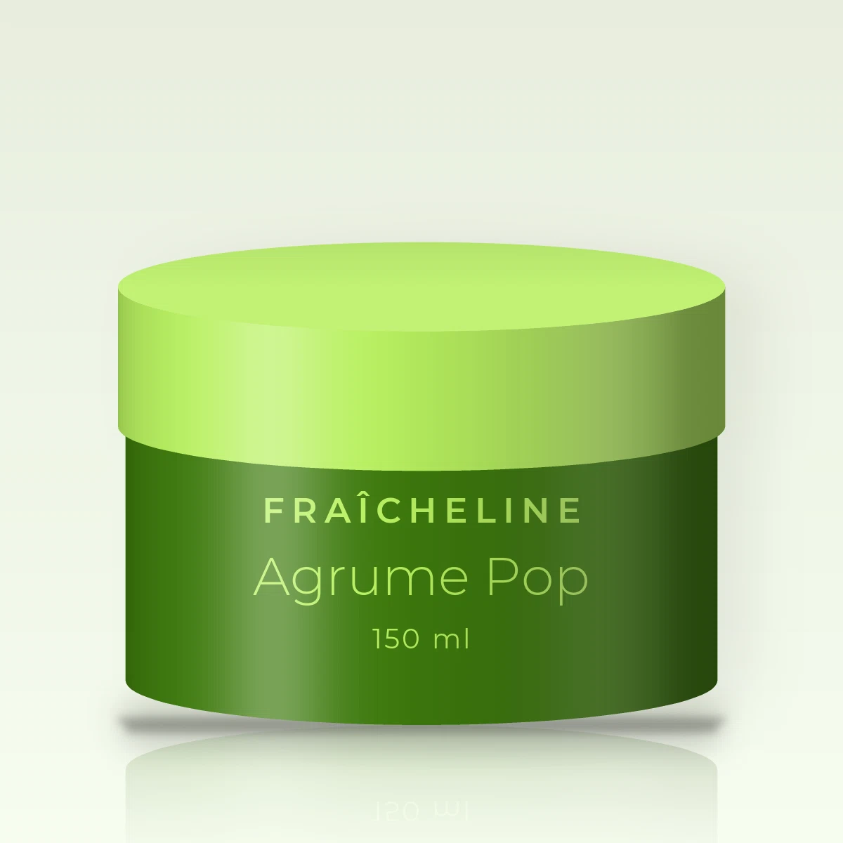 Crème coiffante sublimatrice Agrume Pop – Fraîcheline, pot 150 ml