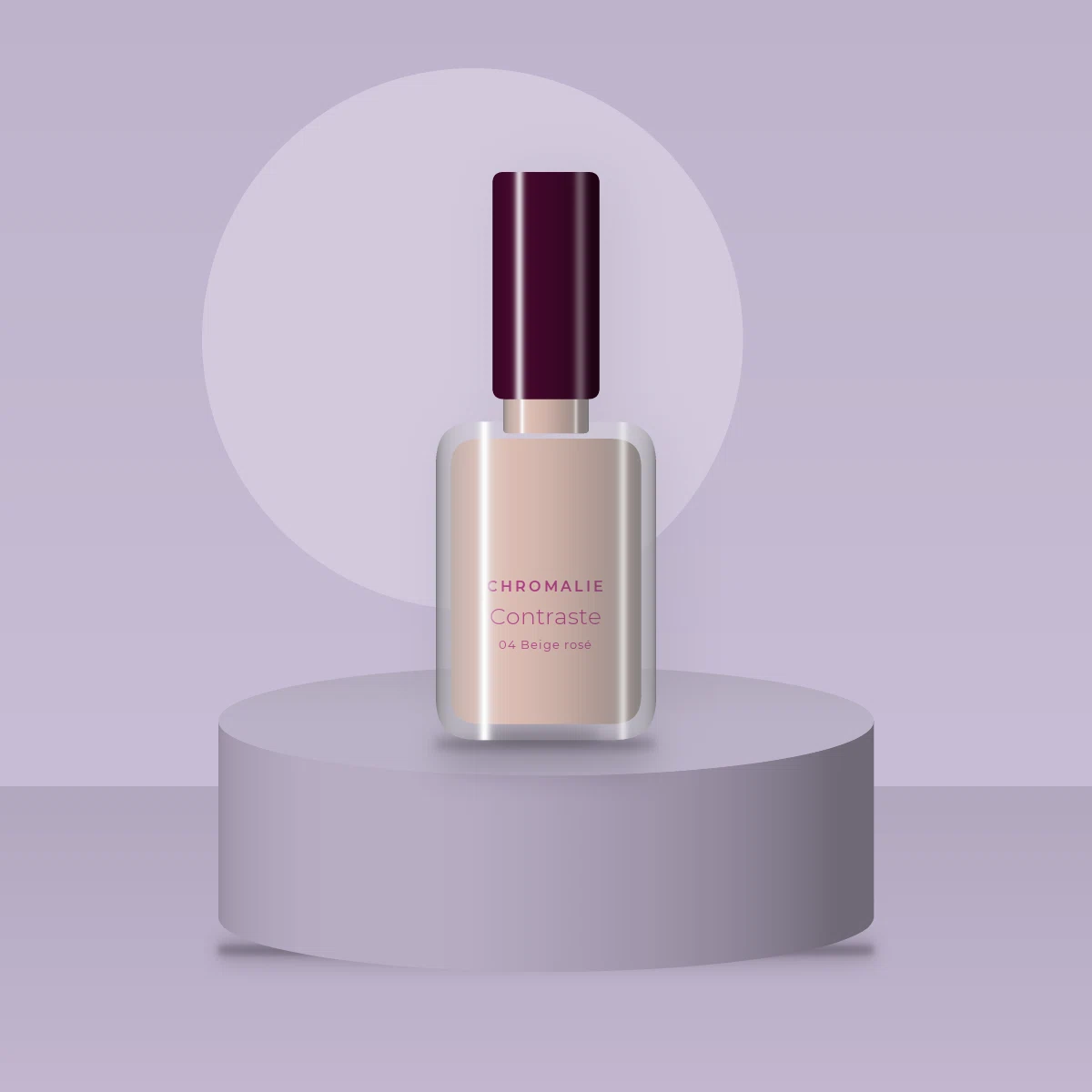 Vernis à ongles Contraste à l'huile d'argan – Chromalie, photo d'ambiance