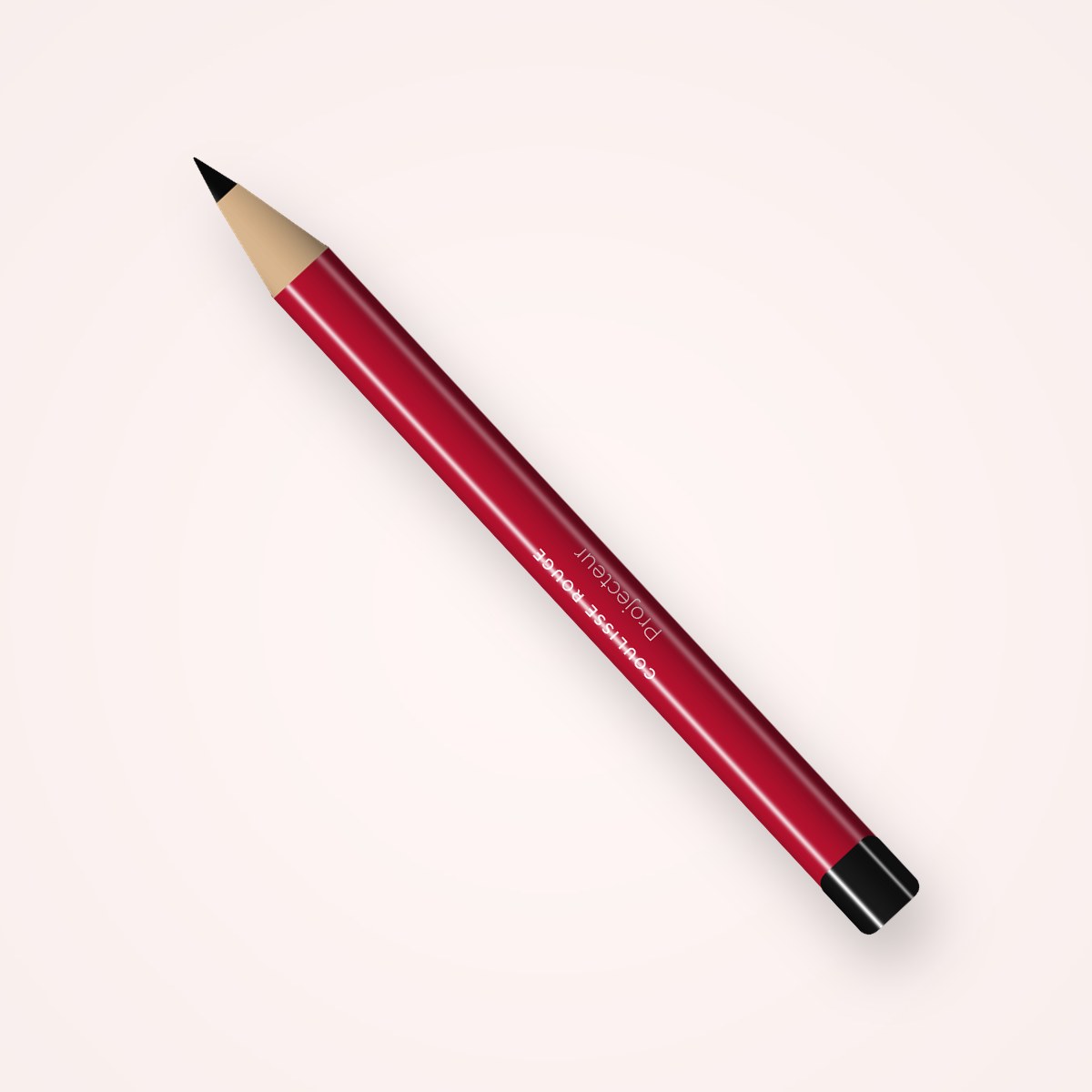 Eyeliner effet œil de biche Projecteur – Coulisse Rouge, crayon 1,2 g, teinte Noir intense