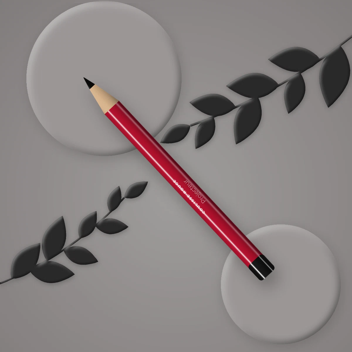 Eyeliner effet œil de biche Projecteur – Coulisse Rouge, photo d'ambiance