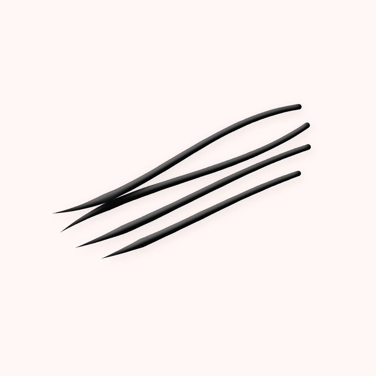 Eyeliner tenue extrême à l'huile de ricin – Coulisse Rouge, aperçu de la teinte Noir intense