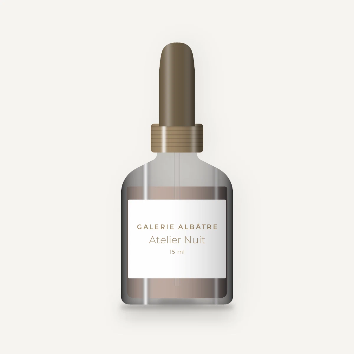 Atelier Nuit sérum repulpant – Galerie Albâtre, flacon compte-gouttes 15 ml