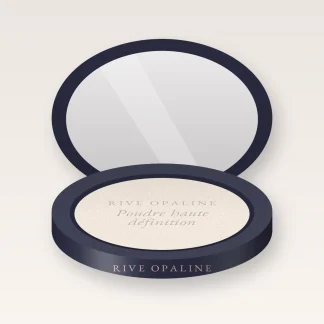 Poudre haute définition à l'huile d'argan – Rive Opaline, boîtier 20 g, teinte 01 Translucide