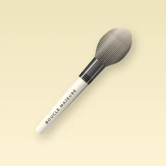 Brosse squelette en bois de chêne – Boucle Majeure, vue de face