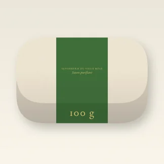 Savon surgras purifiant à l'aloe vera – Savonnerie du Vieux Môle, pain 100 g