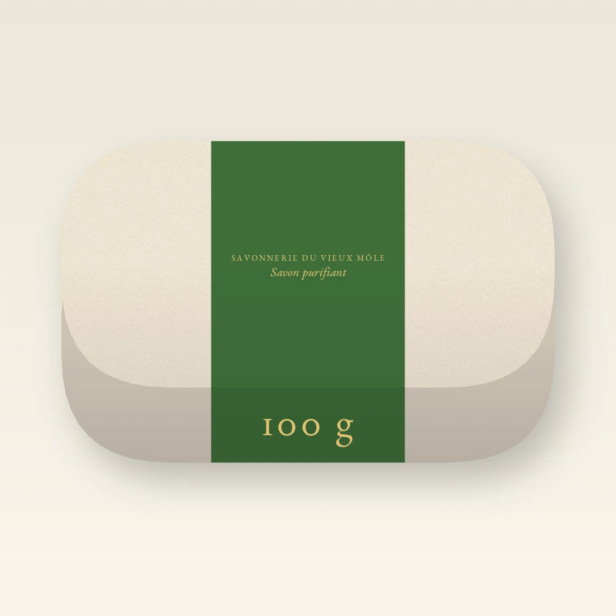 Savon surgras purifiant à l'aloe vera – Savonnerie du Vieux Môle, pain 100 g