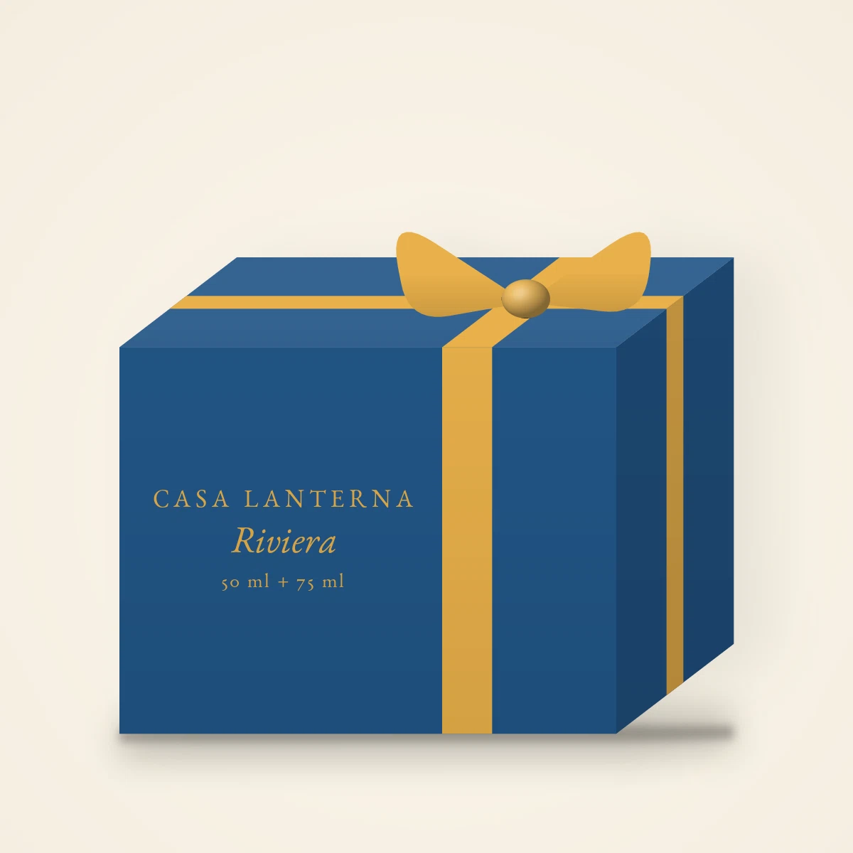 Coffret Riviera au benjoin – Casa Lanterna, 50 ml + 75 ml