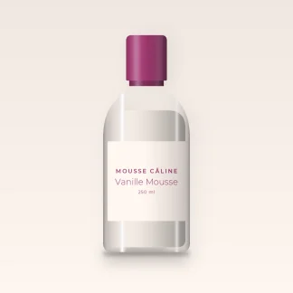 Lait corps Vanille Mousse revitalisant – Mousse Câline, flacon 250 ml