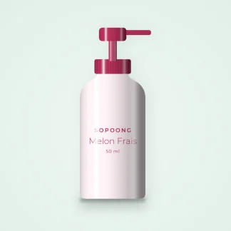 Melon Frais sérum illuminateur – Sopoong, flacon-pompe 50 ml