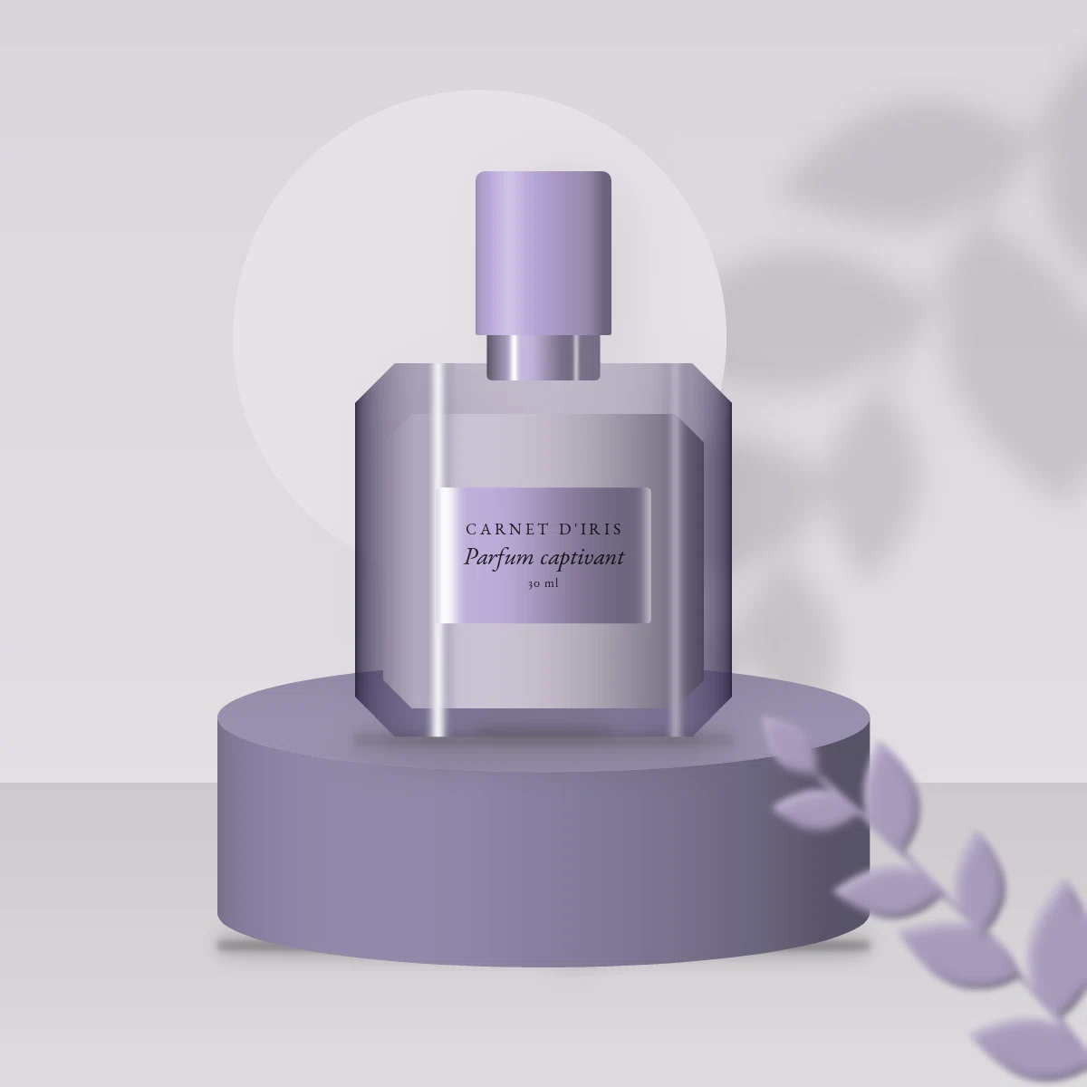 Parfum captivant à la mousse de chêne – Carnet d'Iris, photo d'ambiance