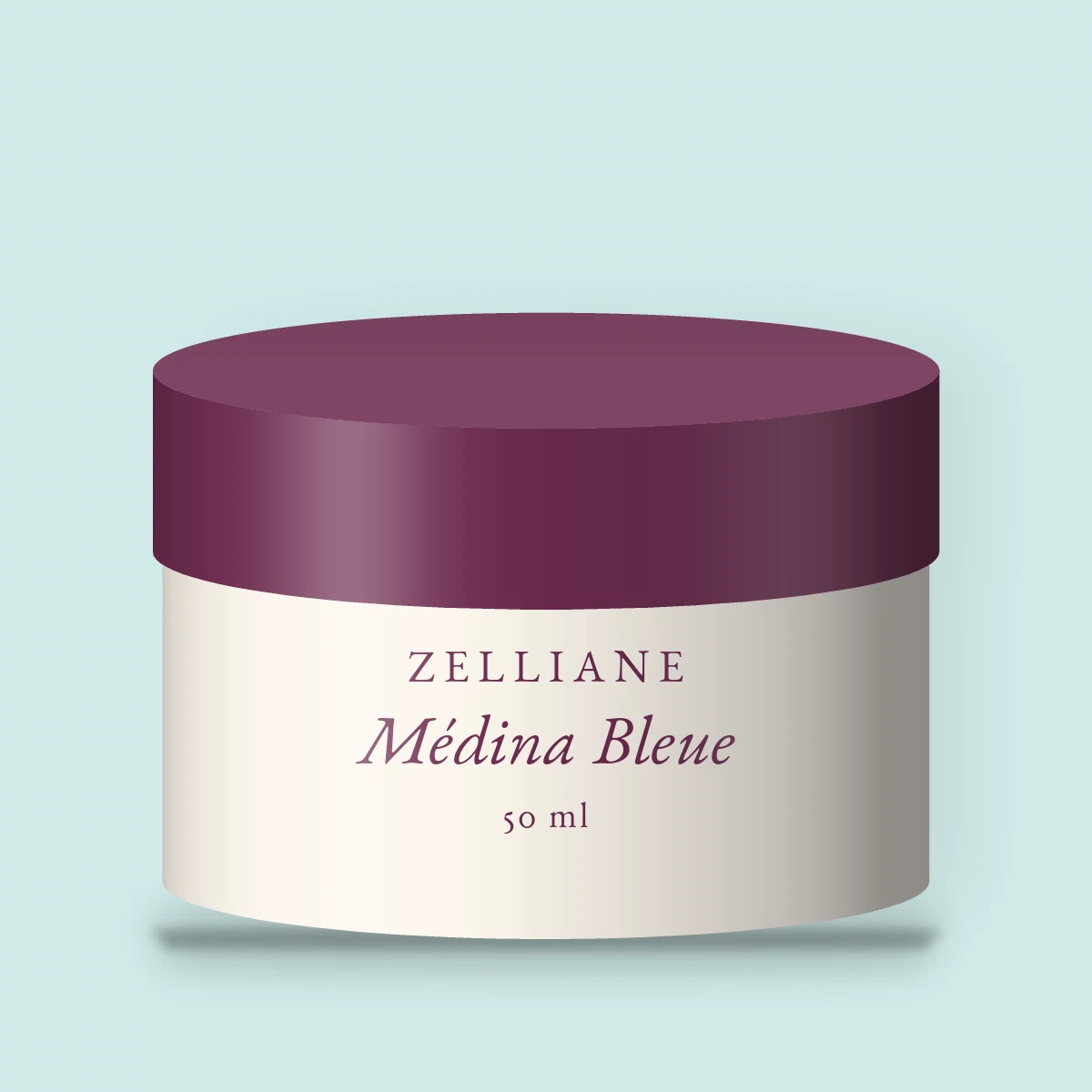 Soin anti-âge Médina Bleue à la vitamine C – Zelliane, pot 50 ml