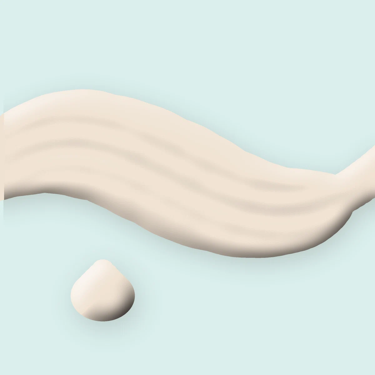 Soin anti-âge Médina Bleue à la vitamine C – Zelliane, aperçu de la texture