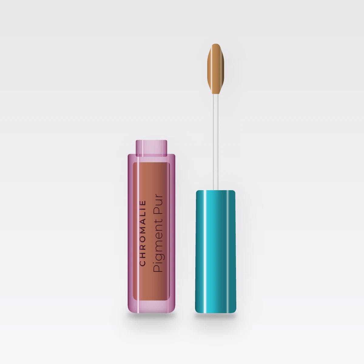 Correcteur résistant à l'eau Pigment Pur – Chromalie, flacon applicateur 6 ml, teinte 07 Doré