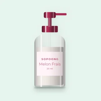 Melon Frais contour des yeux anti-fatigue – Sopoong, flacon-pompe 20 ml