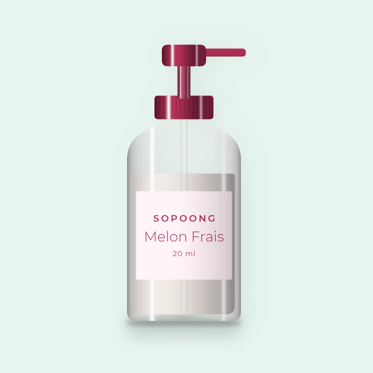 Melon Frais contour des yeux anti-fatigue – Sopoong, flacon-pompe 20 ml