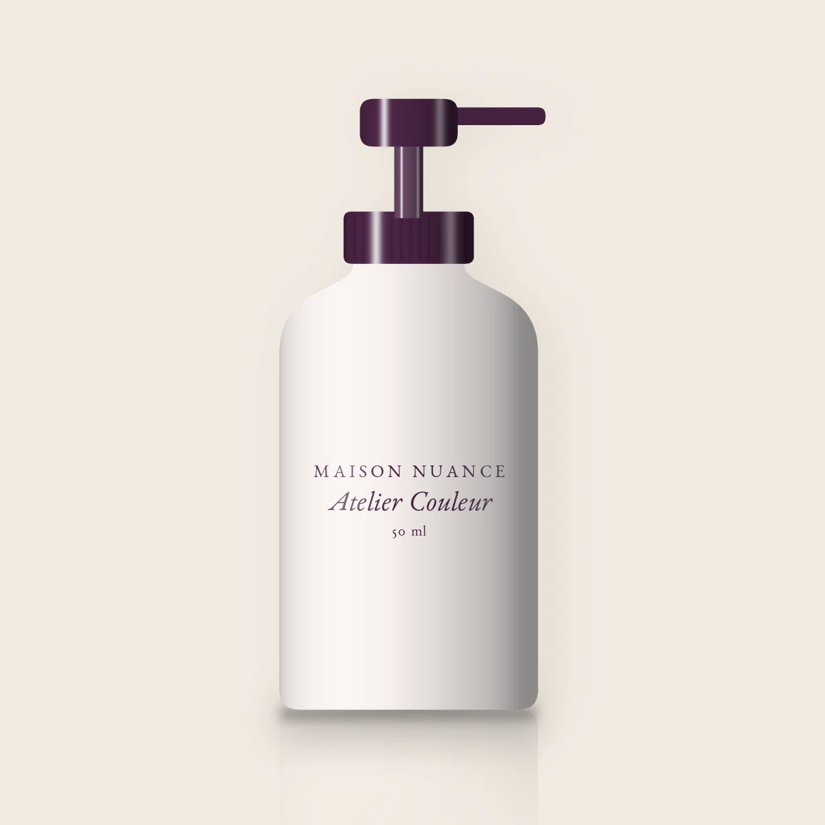 Soin anti-âge Atelier Couleur au resvératrol – Maison Nuance, flacon-pompe 50 ml
