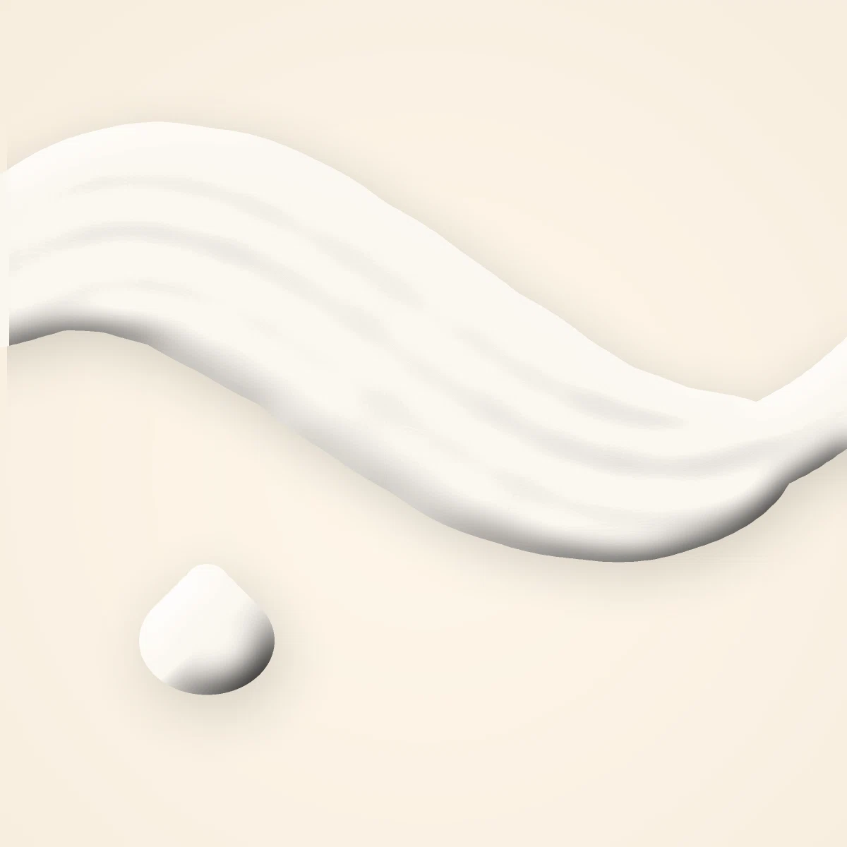 Crème hydratante protectrice Grande Douceur – Tendrelle, aperçu de la texture