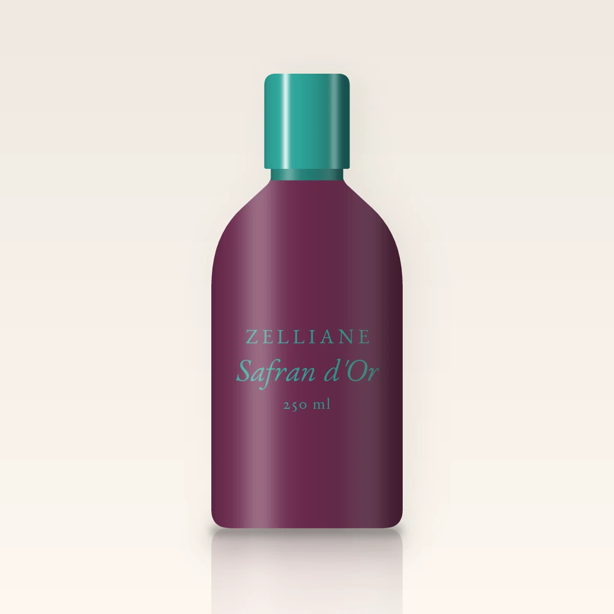 Lait corps Safran d'Or à l'huile d'avocat – Zelliane, flacon 250 ml
