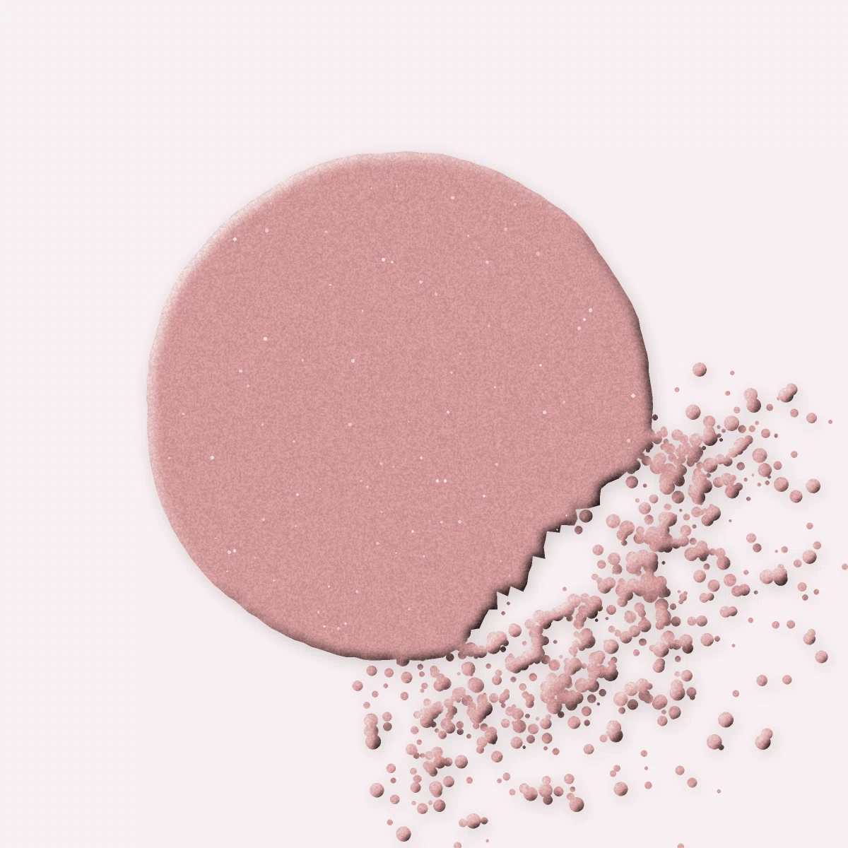 Palette yeux multi-usage Soie Carmin – Balcon Pourpre, aperçu de la teinte Tons rosés